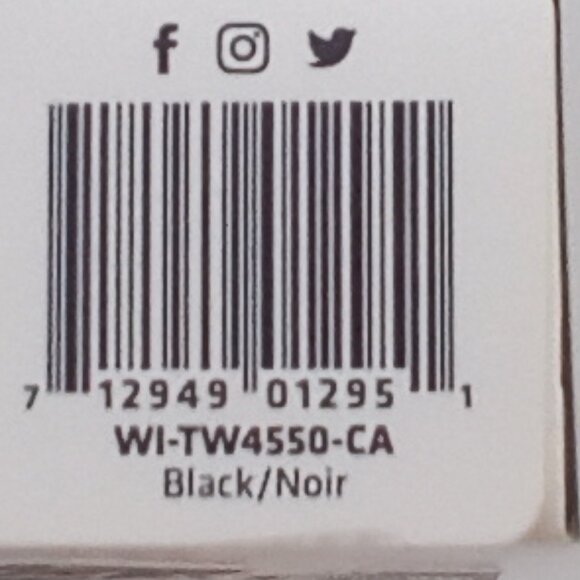 WICKED AUDIO TRUE WIRELESS EARBUDS MOJO 300, 40 HOURS Model # WI-TW4550 BLACK - Picture 7 of 11